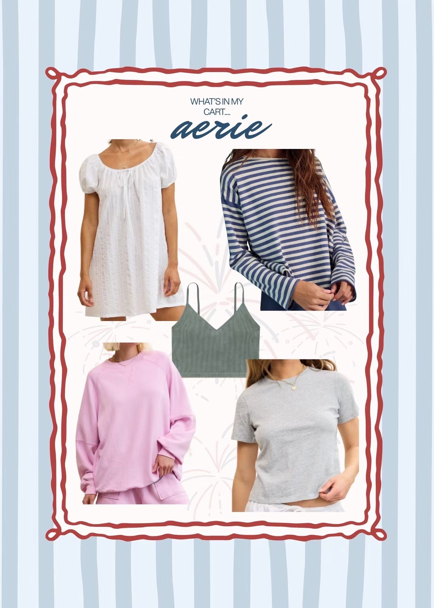 WHAT'S IN MY CART: Aerie/AE. Get 30% off most things, too!!

#LTKootd #LTKSaleAlert #LTKmomlife