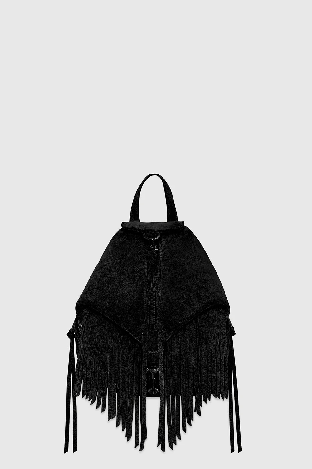 Convertible Mini Julian Backpack With Fringe | Rebecca Minkoff