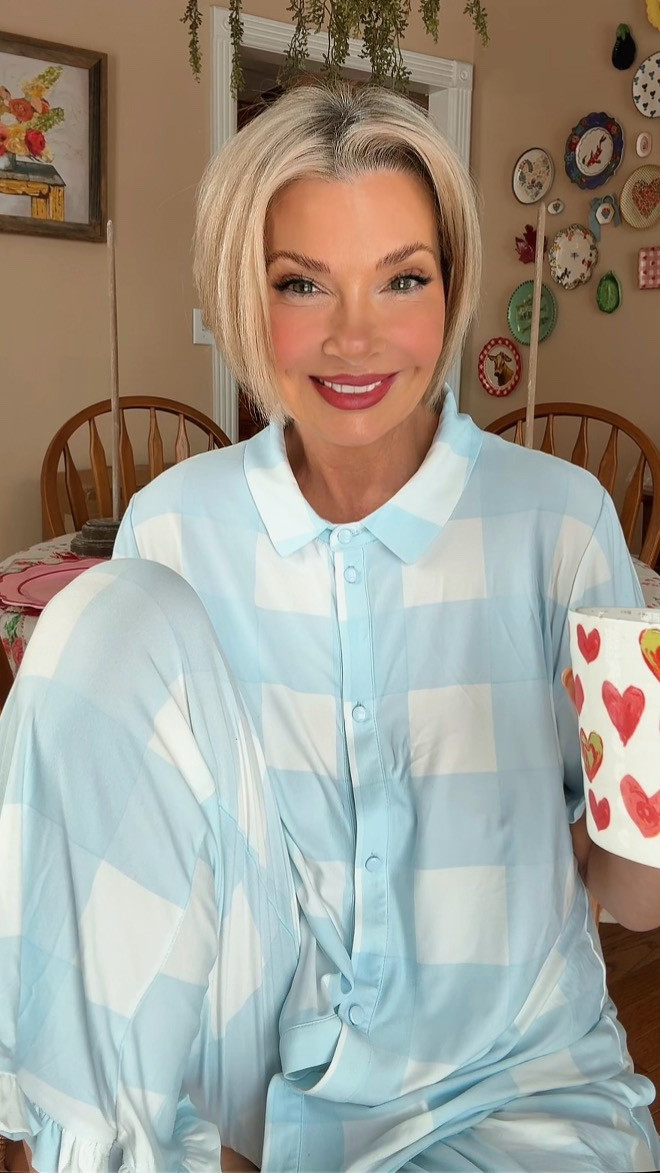 Alright but listen… these Crown & Ivy pajamas from Belk are doing the absolute most for comfort and cuteness 😍
Soft, lightweight, that easy breezy fit that makes you feel put together even if you are just padding to the kitchen for tea.
Best part, they are part of a BOGO deal right now.  One for you, one for future you, or one for the laundry pile when you forget to wash the first pair.
Basically… cute, comfy, washable, and on sale.
Which is my love language 💙

#LTKPlusSize #LTKselfcare #LTKSaleAlert