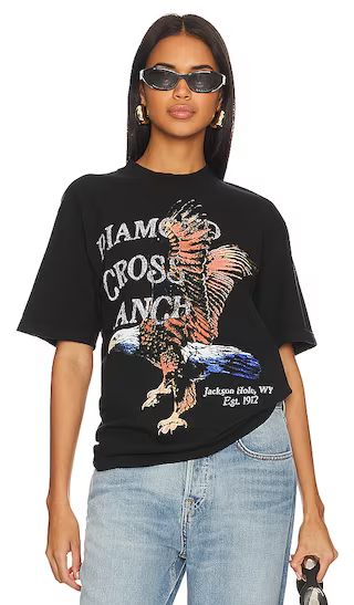 Wing Span T-shirt in Black | Revolve Clothing (Global)