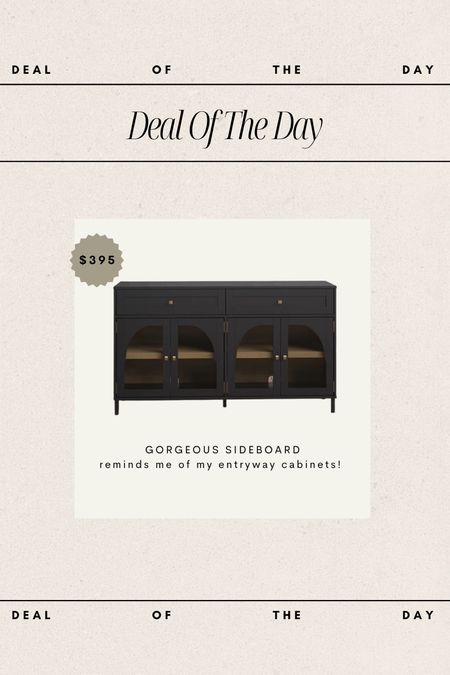 Deal of the day: black sideboard from Wayfair! Under $400



#LTKsalealert #LTKhome