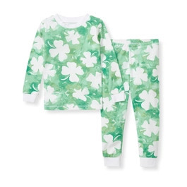Artsy Clover Organic Cotton Pajamas | Burts Bees Baby