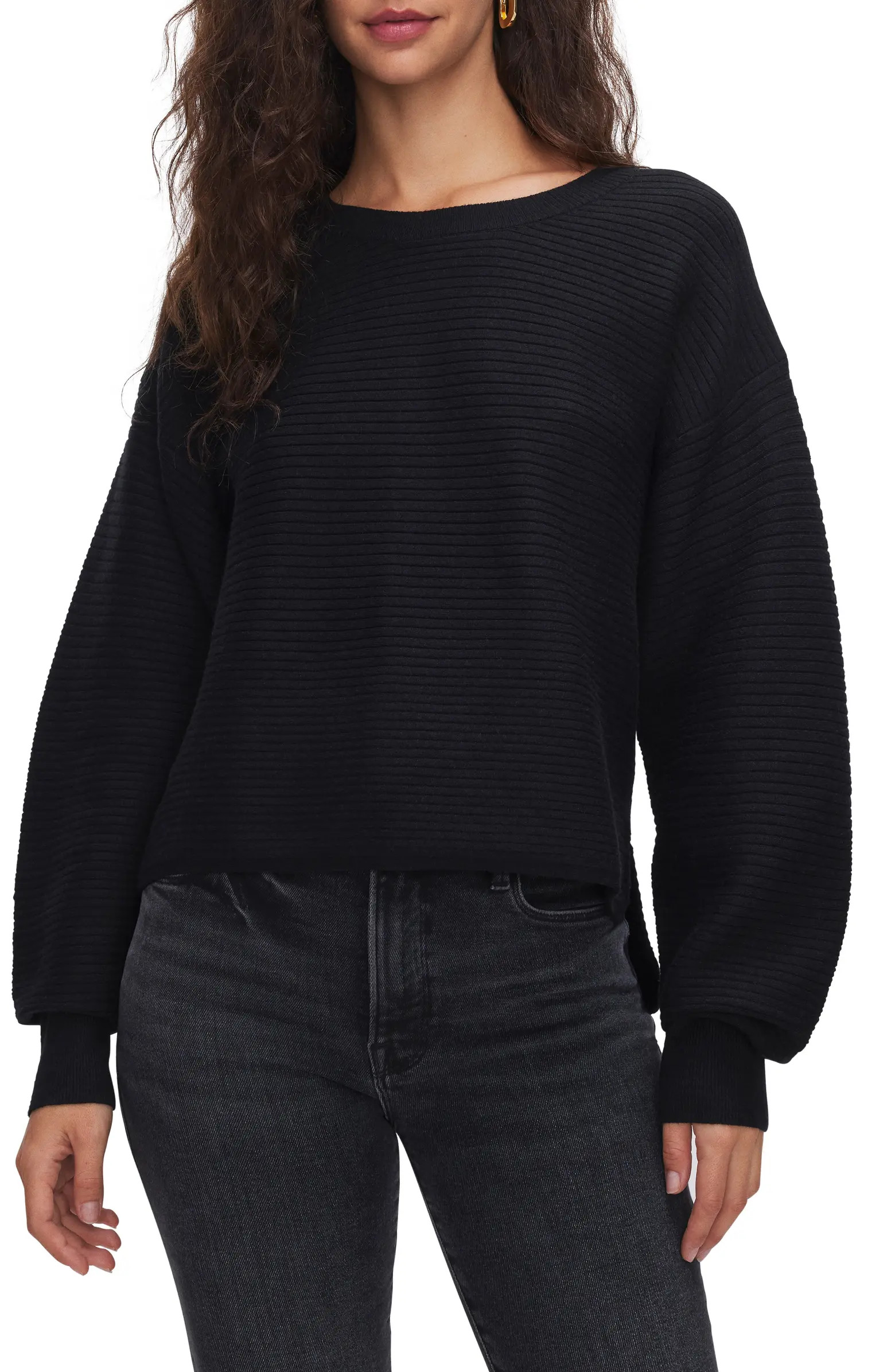 Rib Crewneck Sweater | Nordstrom