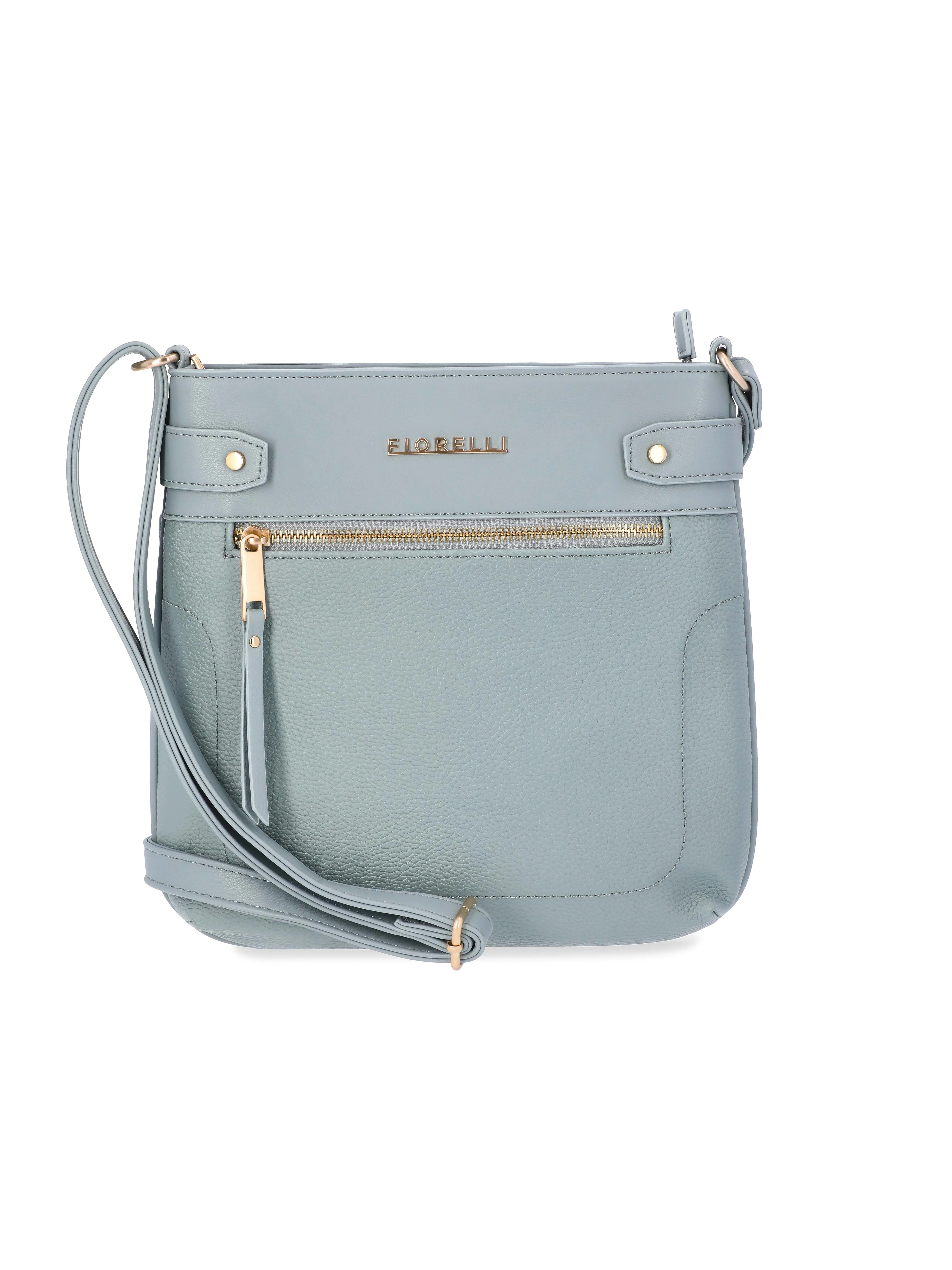 Fiorelli Women's Lila Crossbody Handbag, Silver Blue - Walmart.com | Walmart (US)