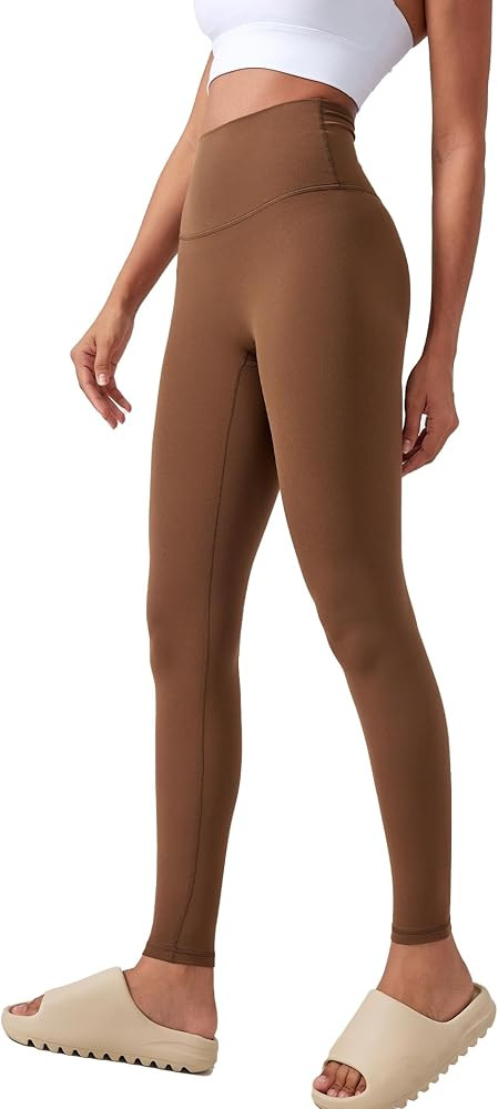 Yvette Womens Athletic Leggings High Waisted Tummy Control Tights for Women | Amazon (US)