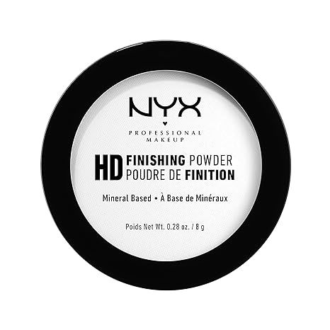 NYX PROFESSIONAL MAKEUP HD Finishing Powder, Pressed Setting Powder - Translucent | Amazon (US)