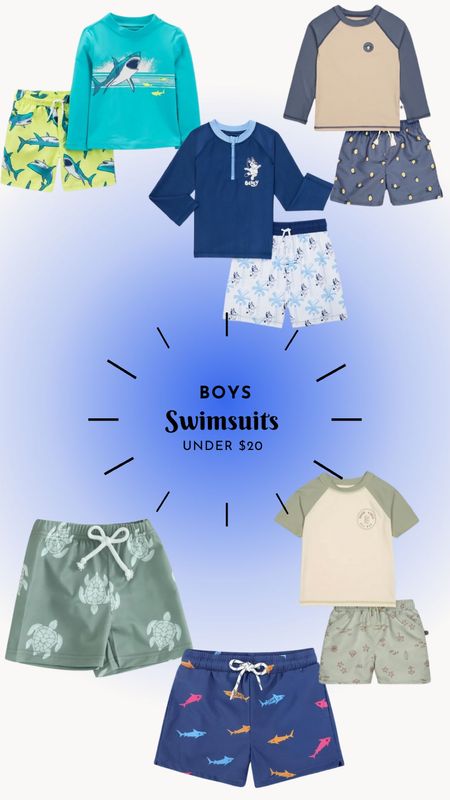 Toddler boys swimsuits under $20

#LTKStyleTip #LTKKids #LTKSwim