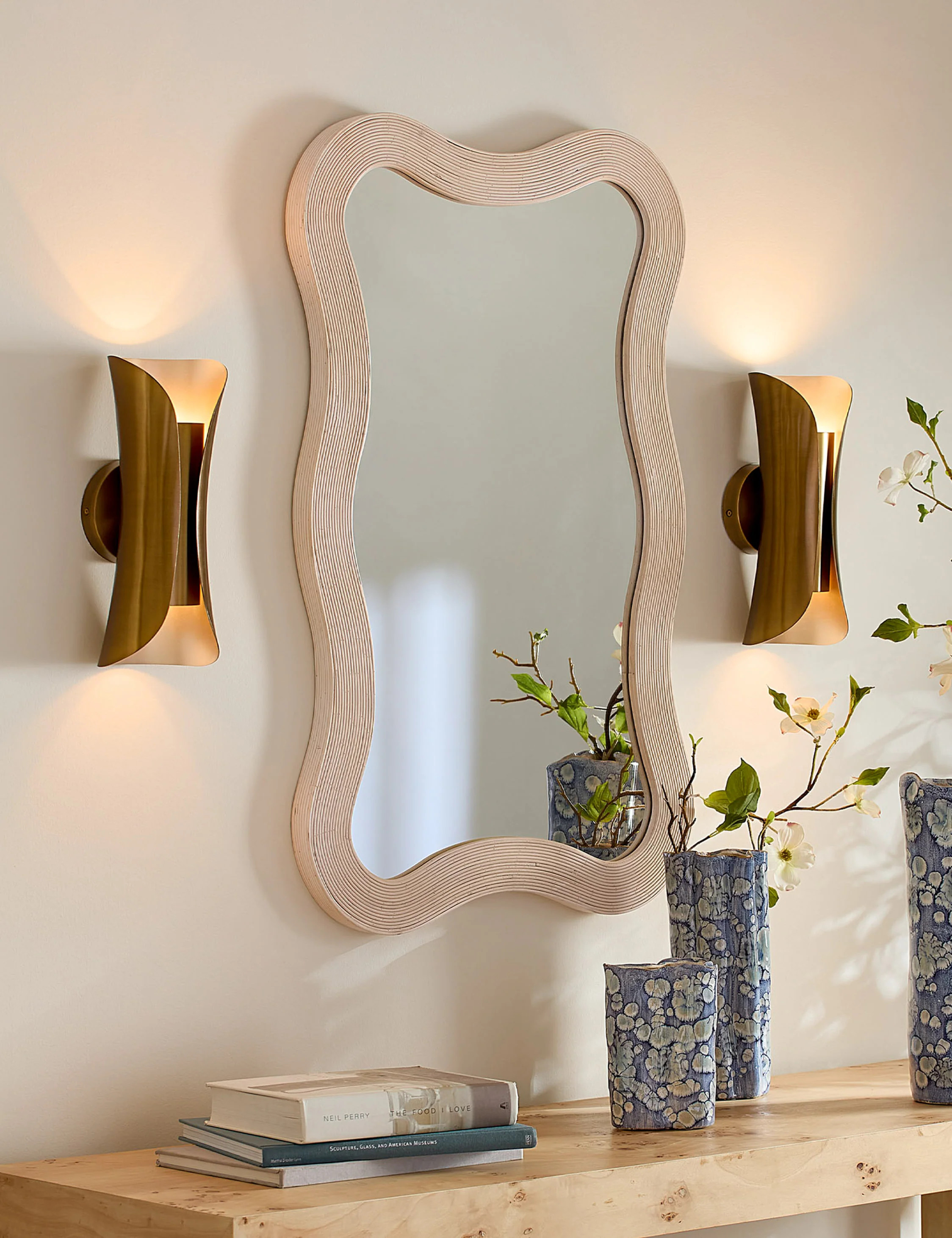 Caswell Sconce, Antique Brass | Lulu and Georgia 