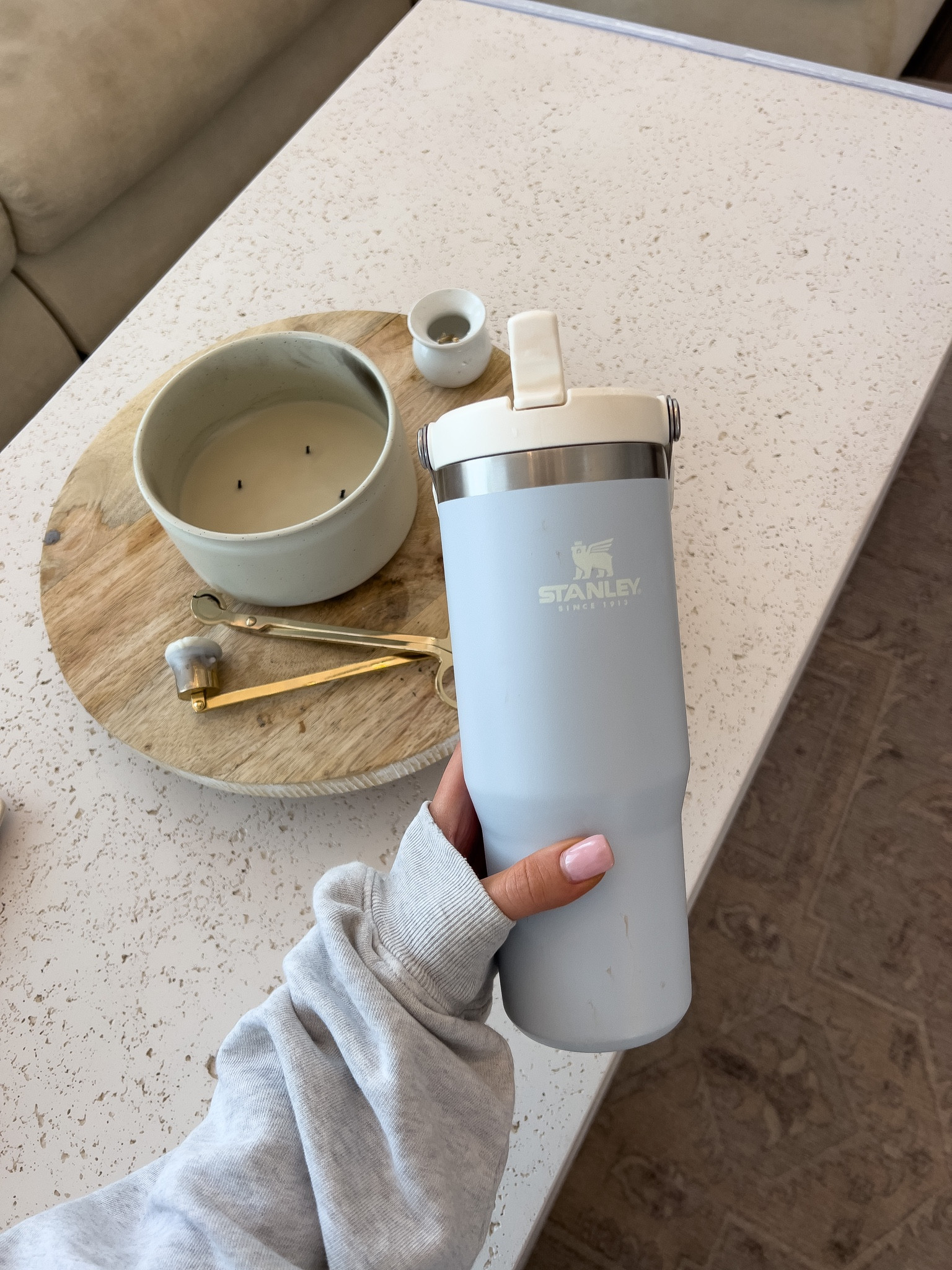 Color is cloud! Live for this cup 🤍 