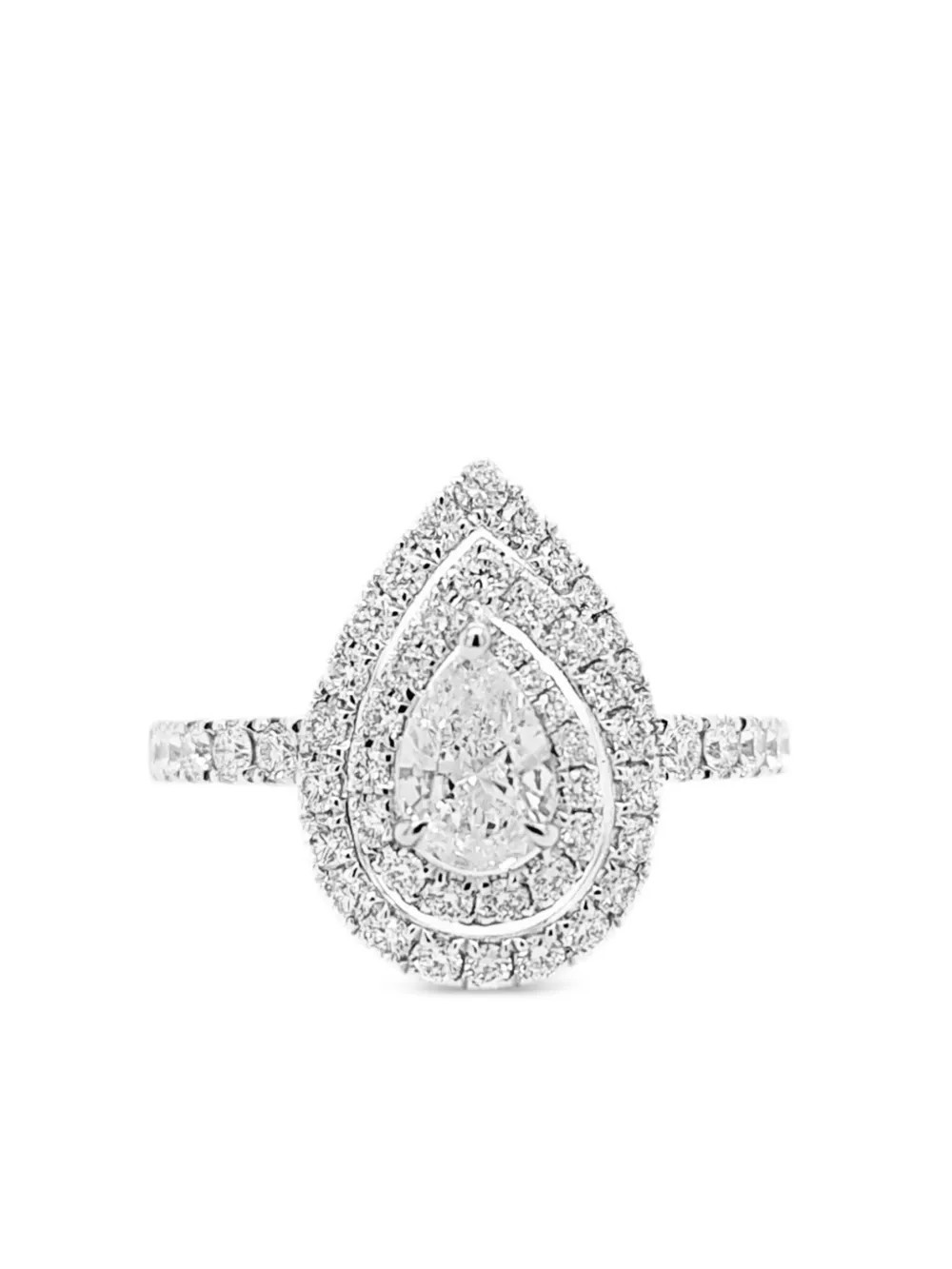 HYT Jewelry platinum diamond ring - Silver | Farfetch Global