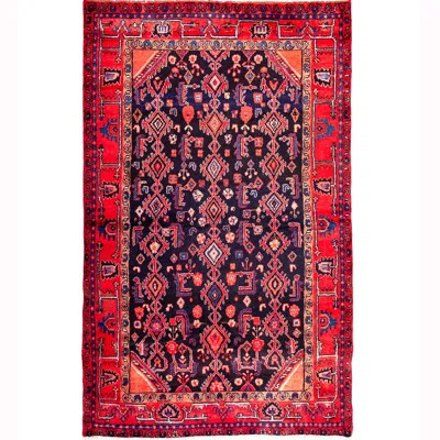 Brynley One-of-a-Kind 4'3" x 6'11" 1970s Area Rug in Red/Orange/Blue | Wayfair North America