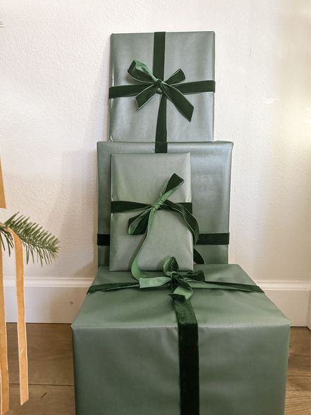 Elegant but simple wrapping paper. That will impress anyone you are gifting this year

#LTKHoliday #LTKGiftGuide #LTKSeasonal
