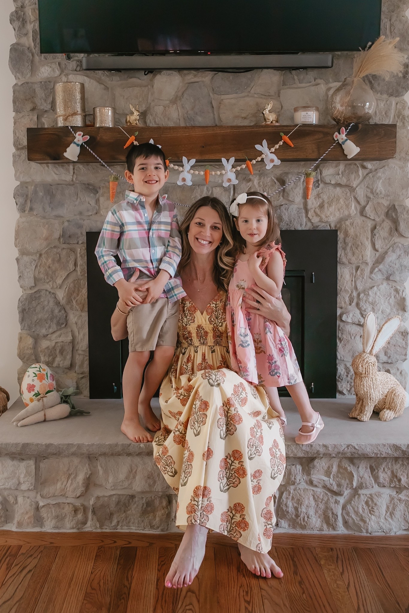 Spring style for moms and toddlers. Toddler boy style. Toddler girl style. Midi dresses. Floral dresses. Spring event outfits. Mother’s Day outfits  

#LTKKids #LTKFamily #LTKSeasonal