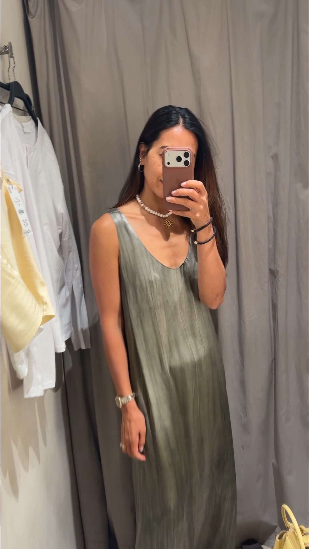 Popped into Zara and tried these on quickly in size small in all