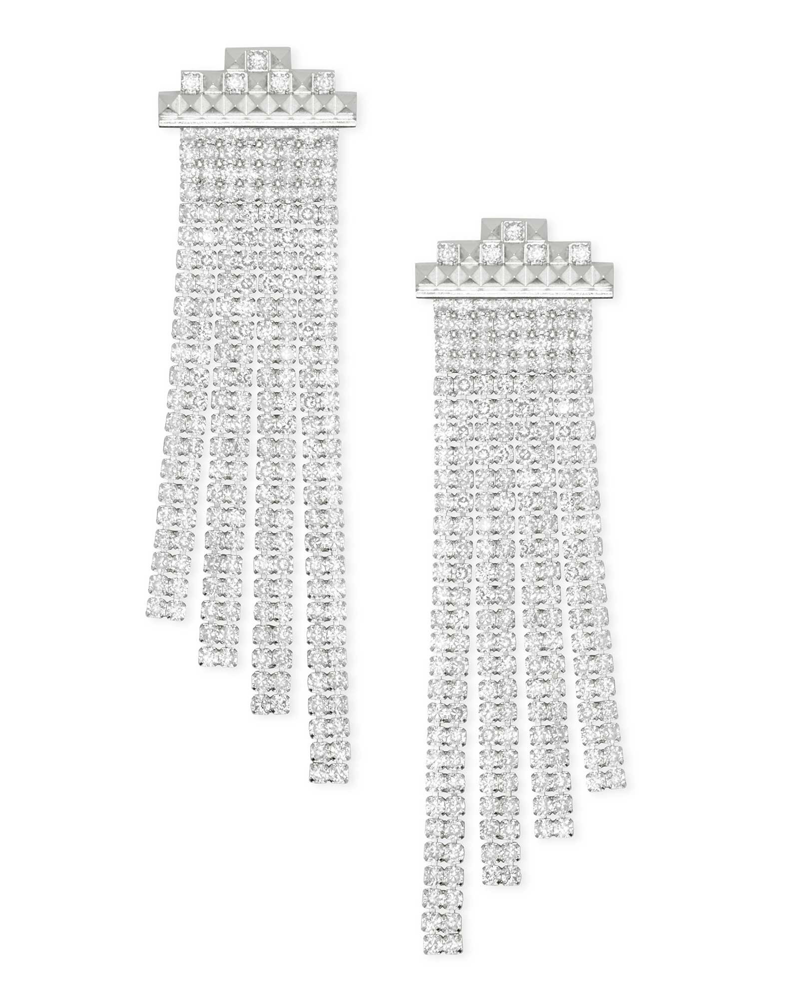 Vienna Statement Earrings in Silver | Kendra Scott
