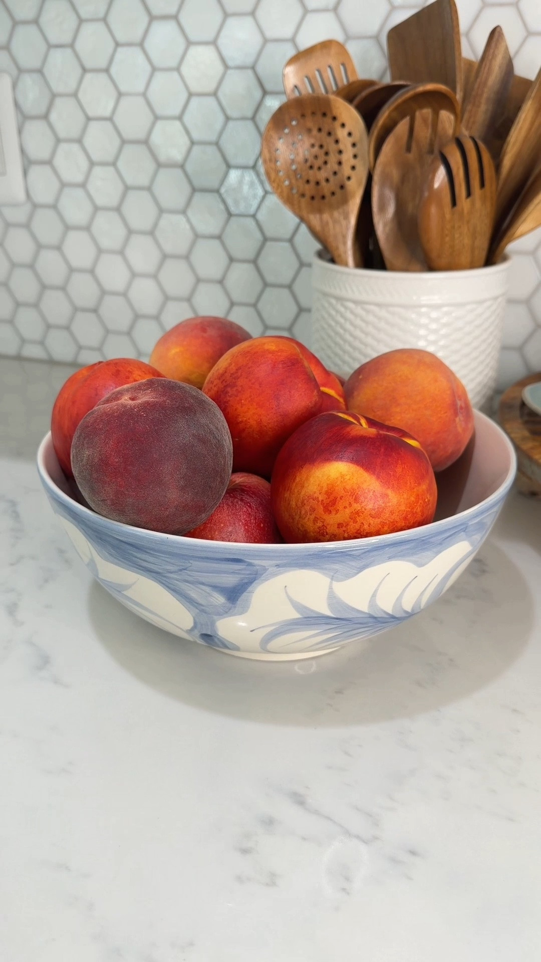 The designer blue and white bowl look for so much less and it is on Amazon 🌊 This gorgeous piece works beautifully as a fruit bowl on your kitchen counter or as a stunning shelf decor accent. The classic blue and white pattern, the beautiful shape and the overall elegance is so perfectly done and looks so much more expensive than the price tag suggests. One of my favorite coastal home decor finds lately.

#LTKHome #LTKSaleAlert #LTKU