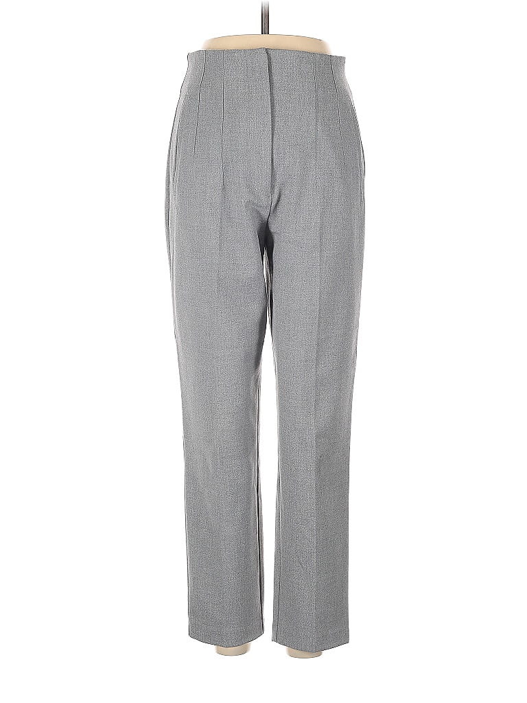 Zara Dress Pants - Low Rise: Gray Bottoms - Size Small | ThredUp