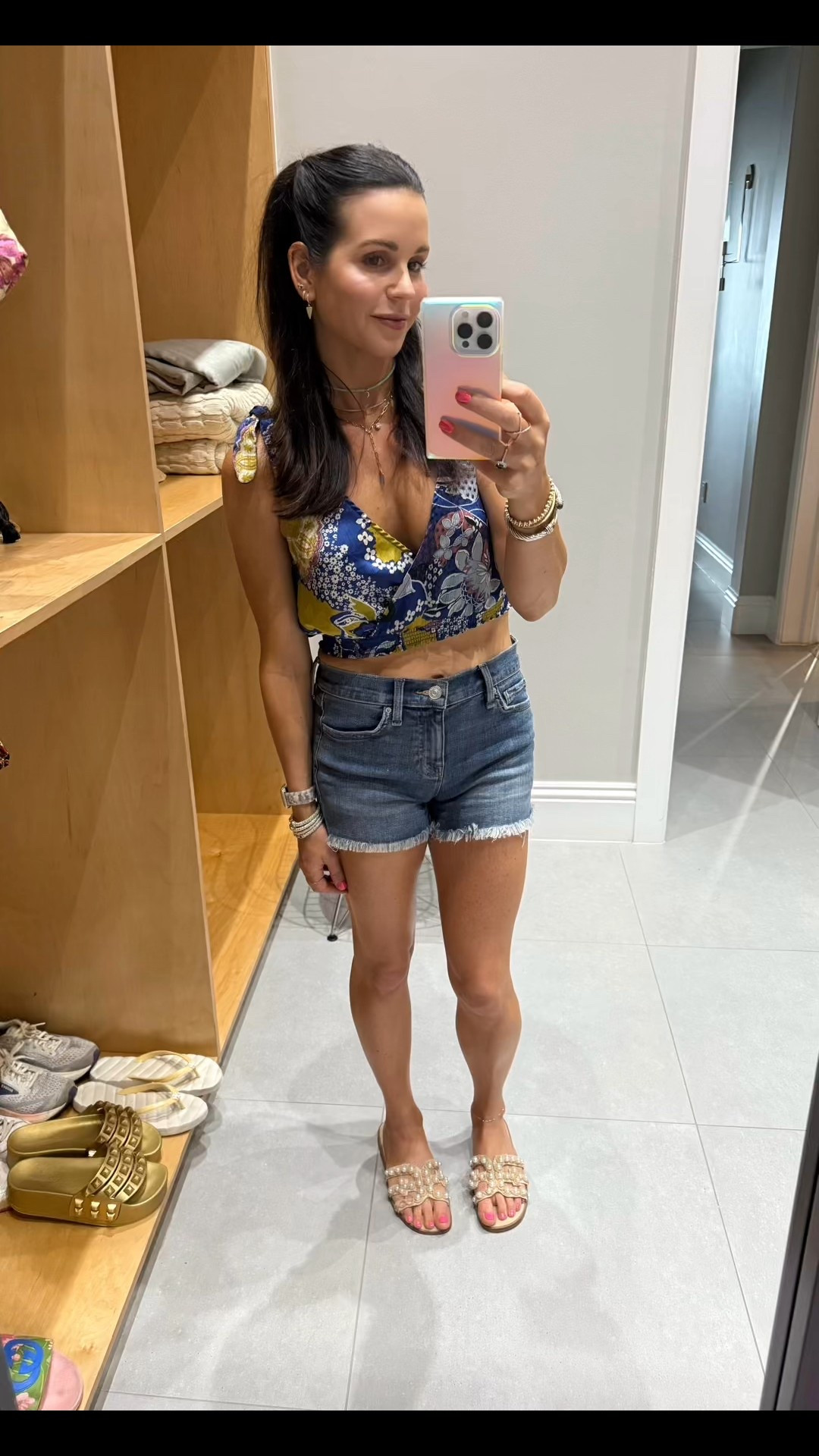 Vacation wear ✨🏖️
Top: @nuuly Free People
Romper: @nuuly Free People 
All rest is linked ☺️

#LTKOver40 #LTKPetite #LTKSeasonal