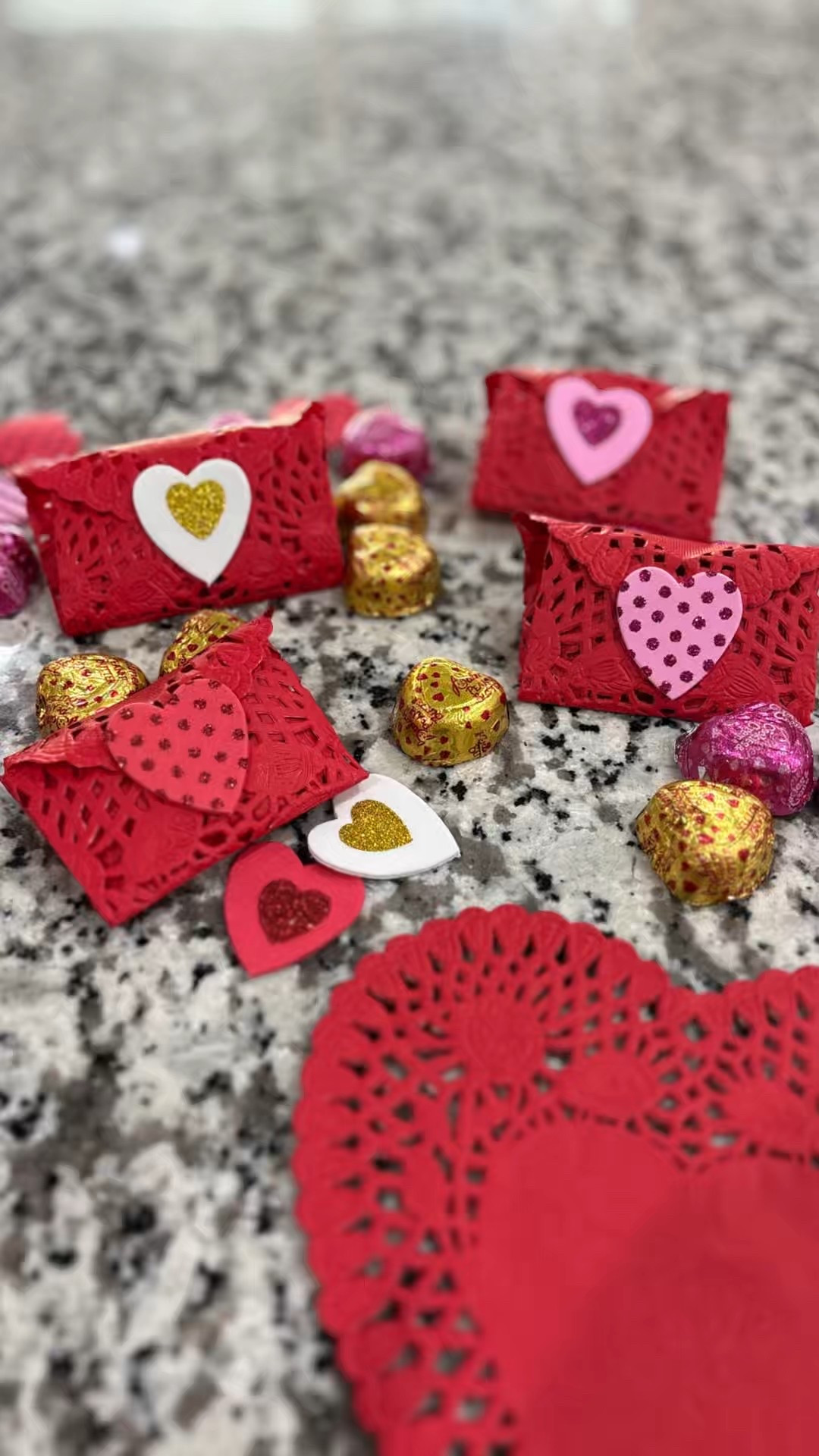 DIY budget-friendly Valentine’s craft that’s perfect for classroom Valentines, Valentine’s Day parties, and handmade gifts ❤️

I used paper doilies and heart stickers from Hobby Lobby and added affordable chocolates from Dollar Tree to create these adorable DIY Valentine treat holders. Easy to customize, inexpensive to make, and perfect for kids, teachers, friends, or anyone you love 💕

Save this idea for later and follow along for more budget DIY holiday crafts ✨

#DIYValentineTreatHolders
#ClassroomValentinesDIY
#BudgetValentinesCraftIdeas
#DollarTreeValentineCrafts
#HandmadeSchoolValentines


#LTKValentine #LTKvlog #LTKSeasonal