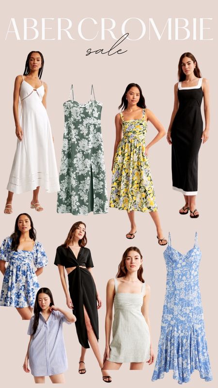Abercrombie dress sale picks 

Dresses, summer dress, summer outfits, white dress 

#LTKSaleAlert #LTKFindsUnder100 #LTKSeasonal