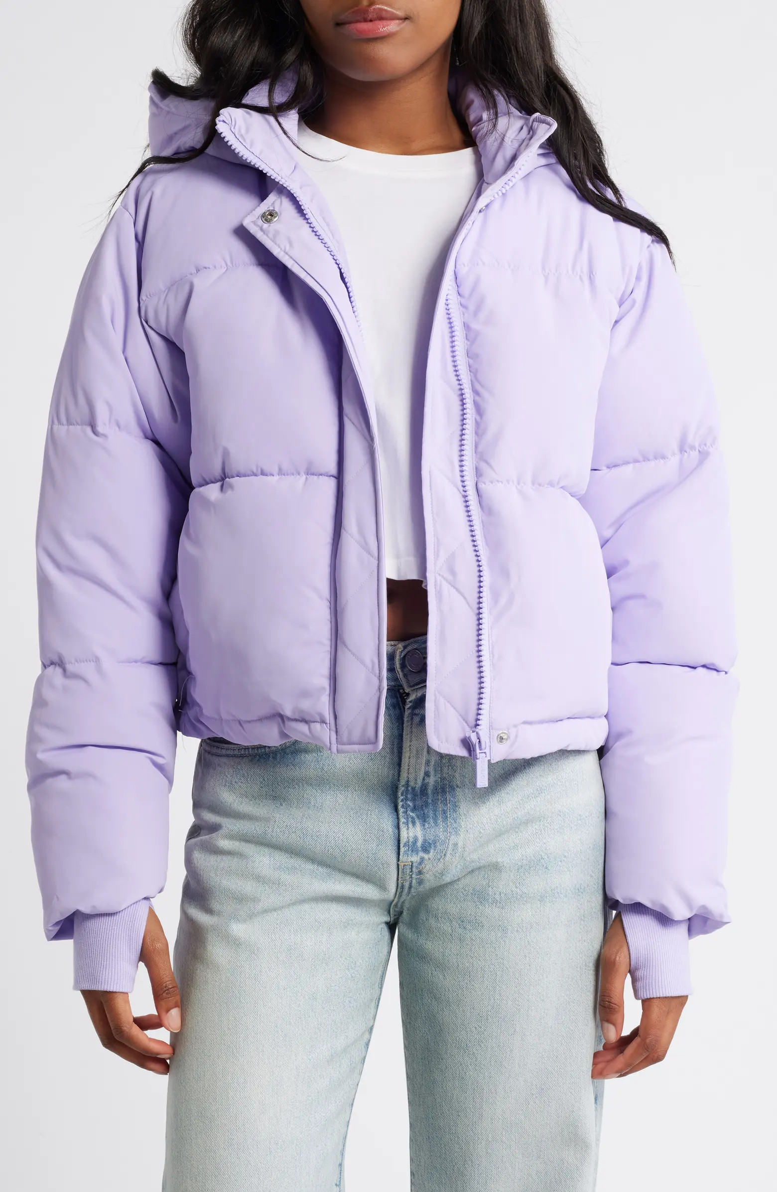 Hooded Short Puffer Jacket | Nordstrom
