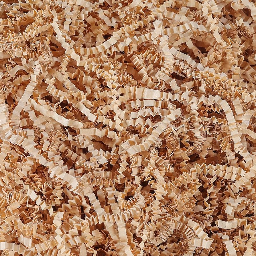 2.2 LB Kraft Shredded Paper for Gift Baskets, Effective Crinkle Paper and Basket Filler, Ideal fo... | Amazon (US)