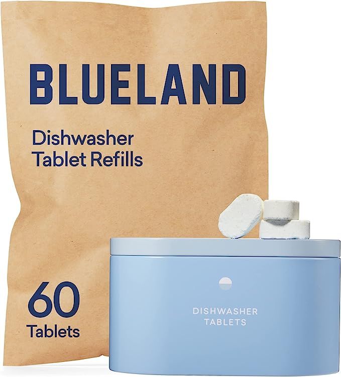 BLUELAND Dishwasher Detergent Tablet Starter Set - Plastic-Free & Eco Friendly Alternative to Liq... | Amazon (US)