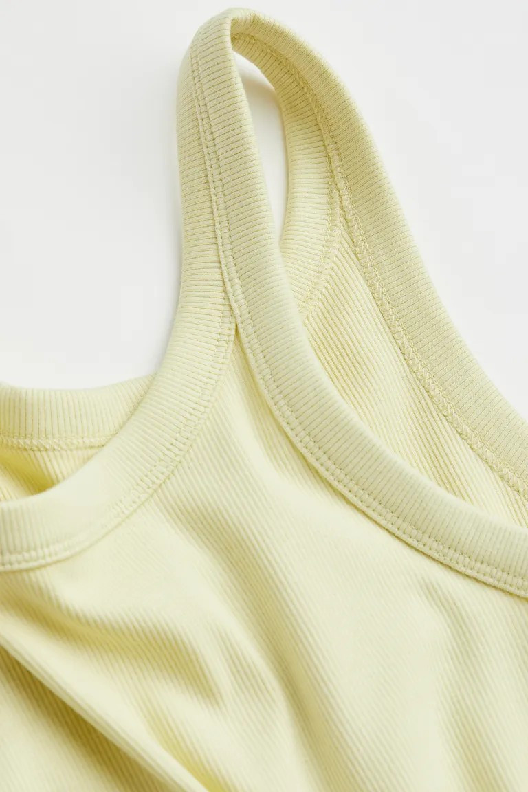 Ribbed Tank Top | H&M (US + CA)