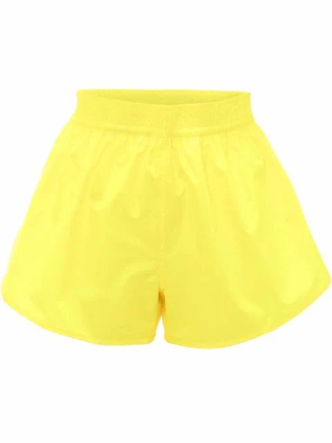 rear Anchor-logo track shorts | Farfetch (UK)