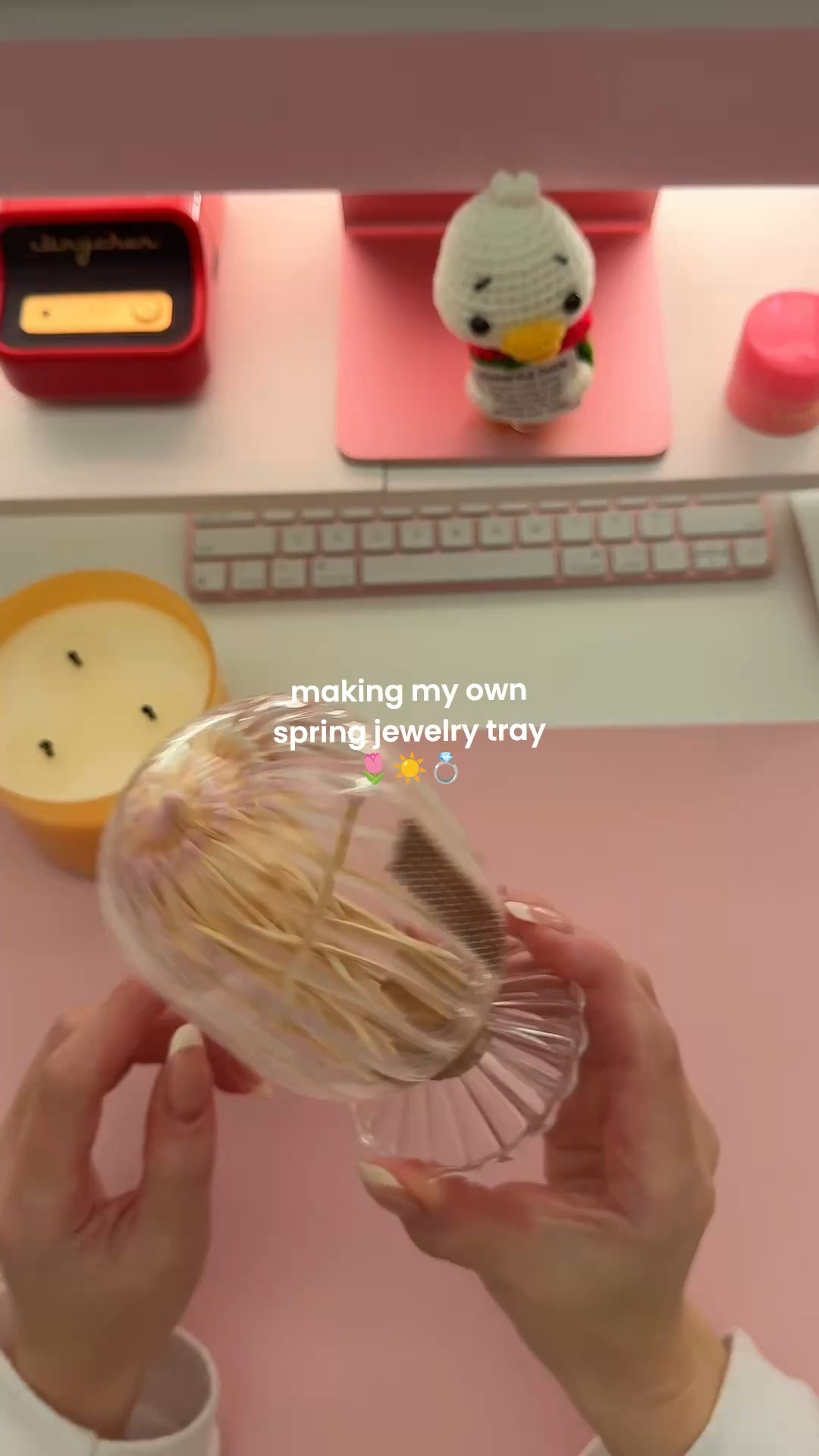 DIY spring jewelry tray #asmr
#diy #jewelry #diyhomedecor
#jewelrytray 


#LTKHome