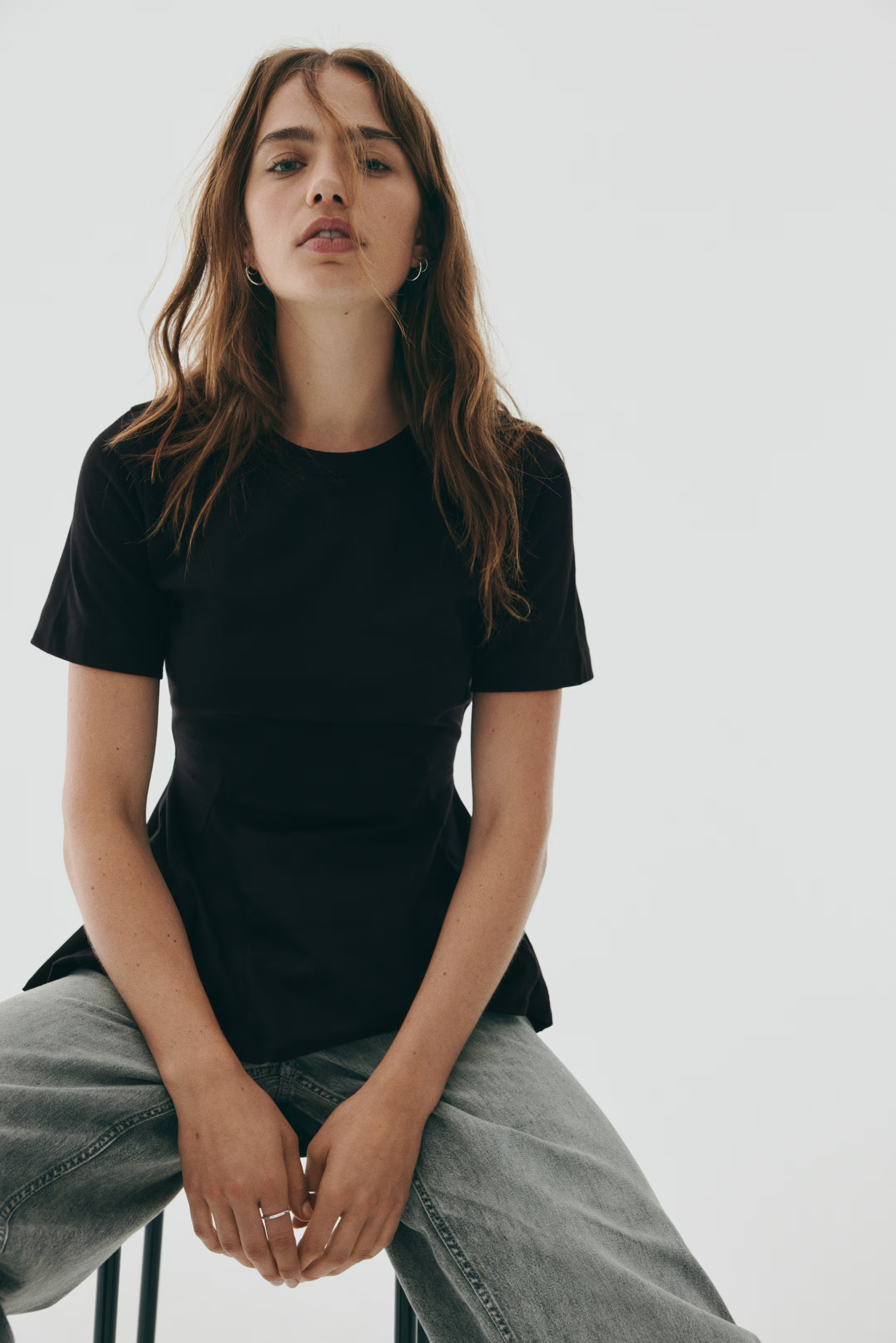 Peplum T-shirt | H&M (UK, MY, IN, SG, PH, TW, HK)