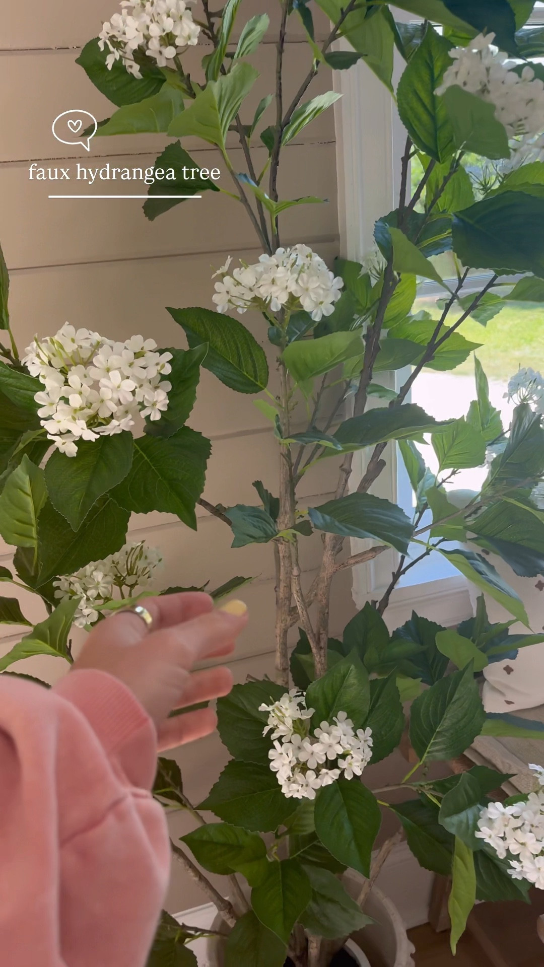 The best faux hydrangea tree I could ever ask for👀🙌🏼✨ it’s so gorgeous! This is the 6 foot one! I have two of the 5 foot ones out front & they’re honestly my fave plant I’ve ever purchased off amazon 😂

Amazing quality & look extremely REAL! Such a perfect spring addition! 

Spring home decor / hydrangea tree / amazon home / decor inspo / greenery / cozy home / Holley Gabrielle / reel 

#LTKStyleTip #LTKHome #LTKSeasonal