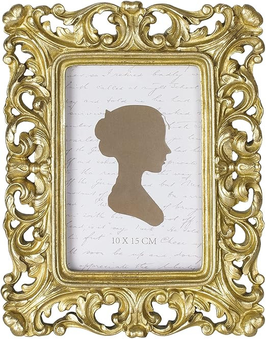 AELS Vintage Picture Frame, Elegant Antique Photo Frames with Glass Front, Photo Display, Tableto... | Amazon (US)