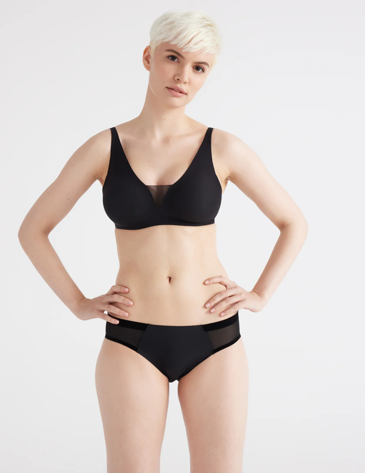 Light Leakproof No-Show Mesh Bikini | Knix