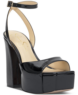 Jessica Simpson Women's Lirio Two-Piece Platform High-Heel Dress Sandals - Macy's | Macy's