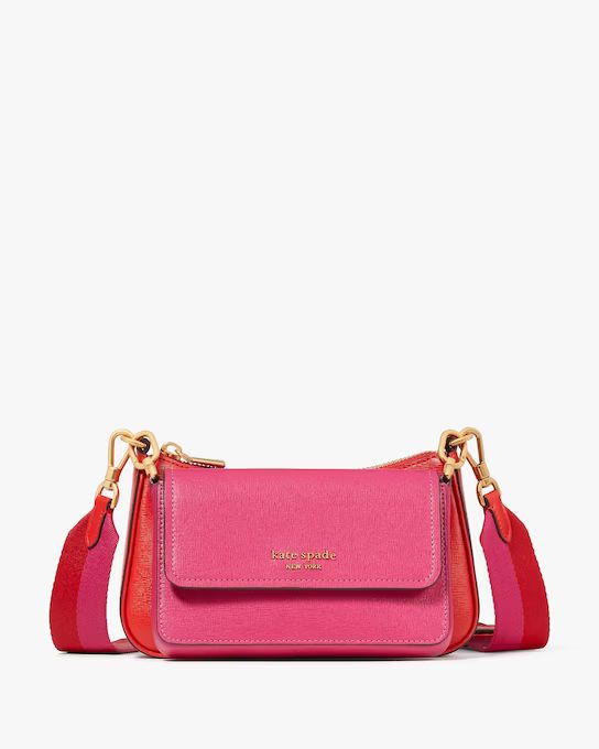 Double Up Colorblocked Crossbody | Kate Spade (US)