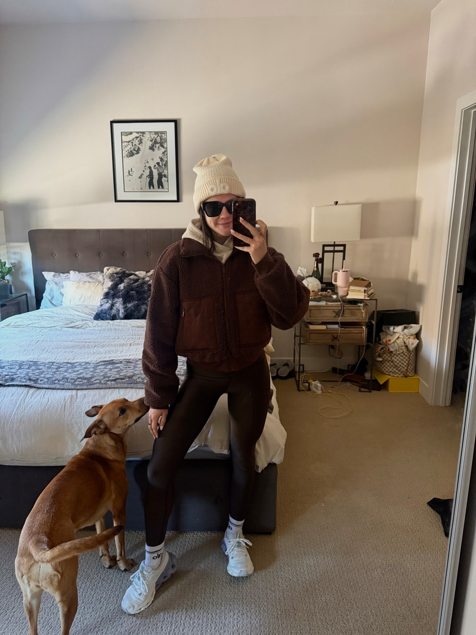 Saturday gym fit! Love this #Alo jacket and leggings 

#LTKmorningroutine #LTKfitnessgoals #LTKootd