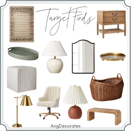 Target is such a great source for budget friendly decor! They’ve really stepped up their game the last few years. 

I have both the mirror and candle stand and love them! Currently eyeing the faux shagreen tray for our guest room. 

#LTKhome