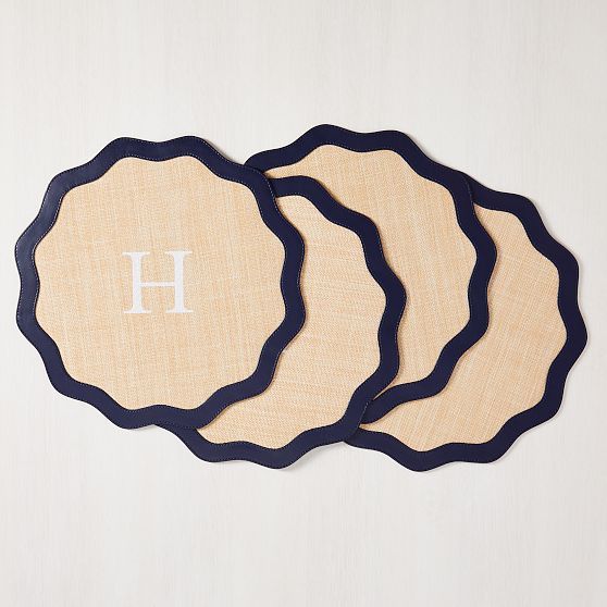 Raffia Wave Placemat | Mark and Graham