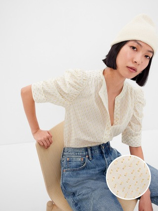 Puff Sleeve Shirt | Gap (US)