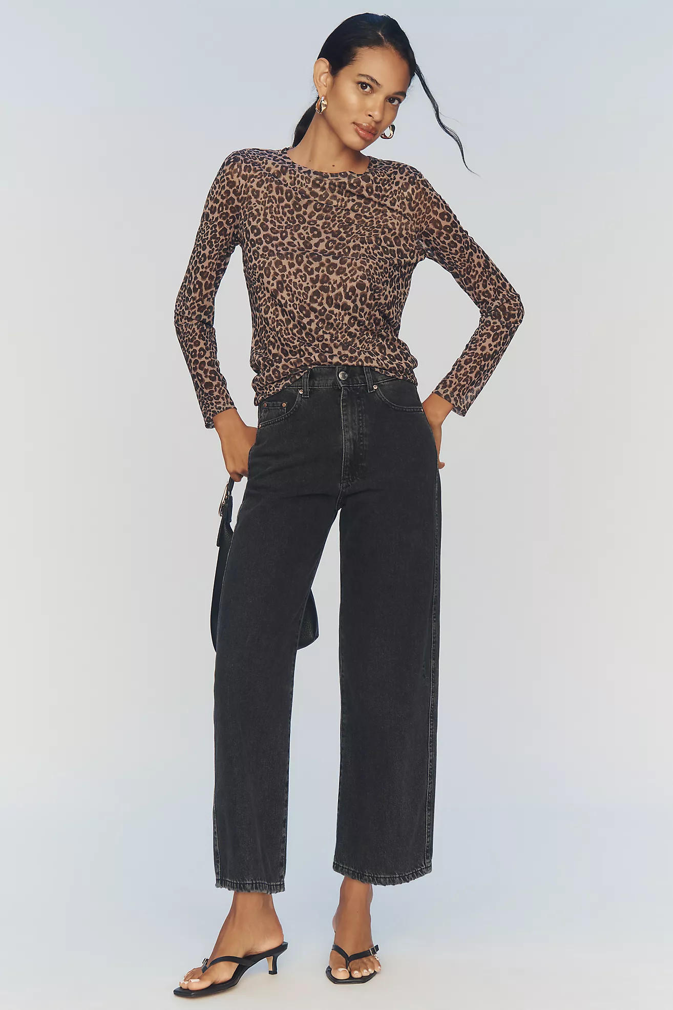 DL1961 Taylor High-Rise Relaxed Barrel Jeans | Anthropologie (US)