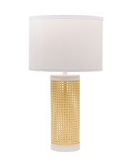 Wrapped Cane Glass Lamp | TJ Maxx