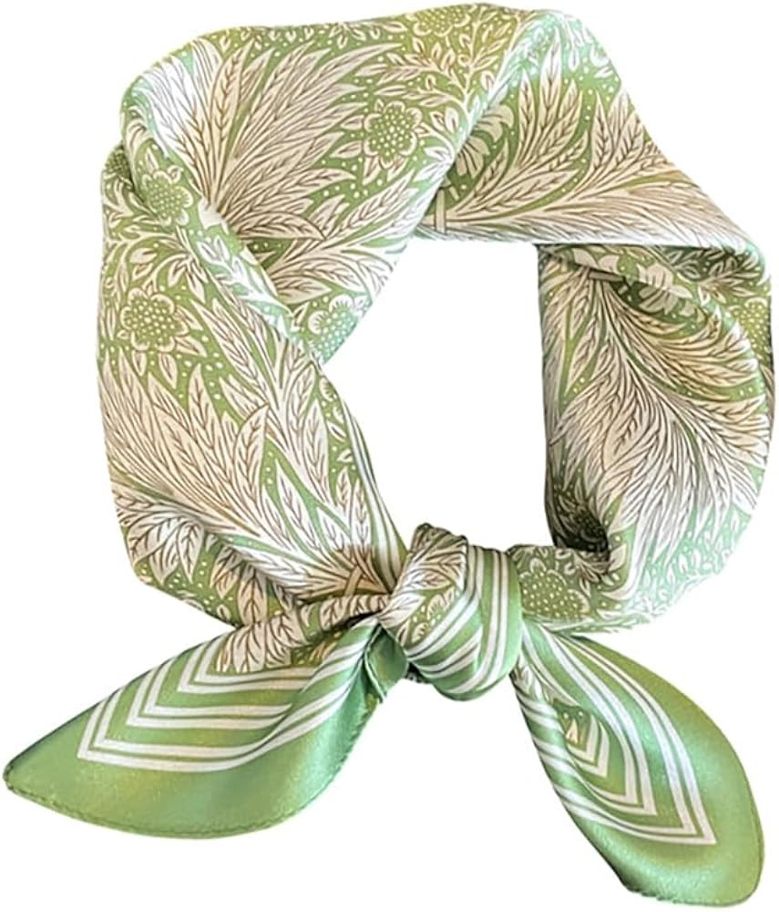 MEISEE 100% Pure Mulberry Silk Scarf 21" Square Scarf Neckerchief Headscarf Breathable Lightweigh... | Amazon (US)