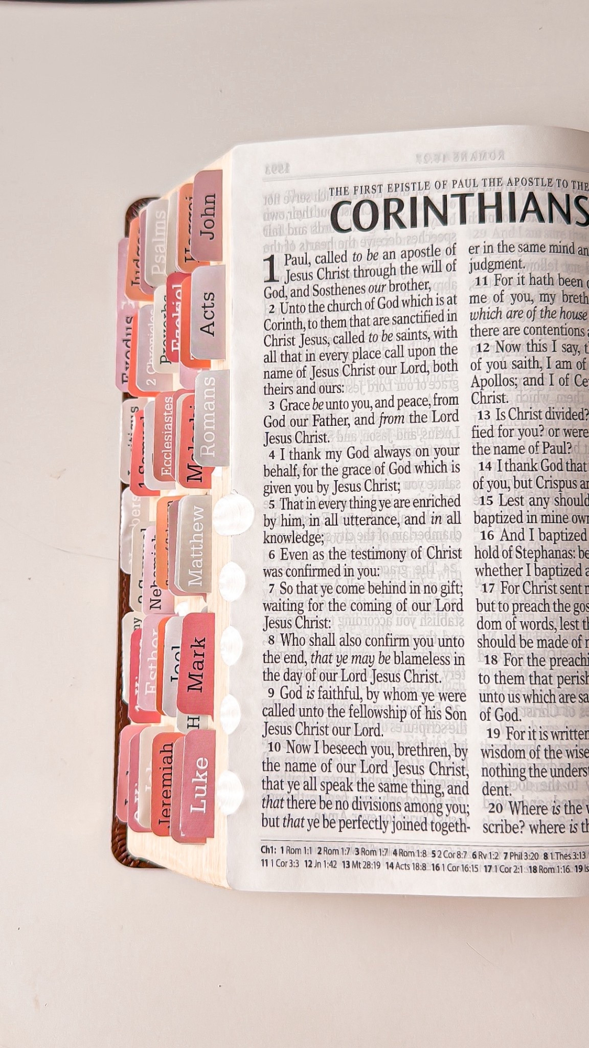 The Bible! These tabs make it so easy to find scripture ✝️

#LTKSaleAlert #LTKFamily #LTKHome