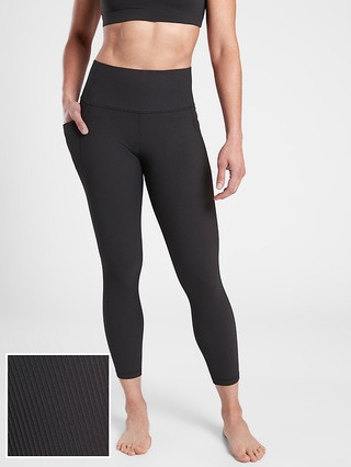 Salutation Stash Pocket II Rib 7/8 Tight | Athleta