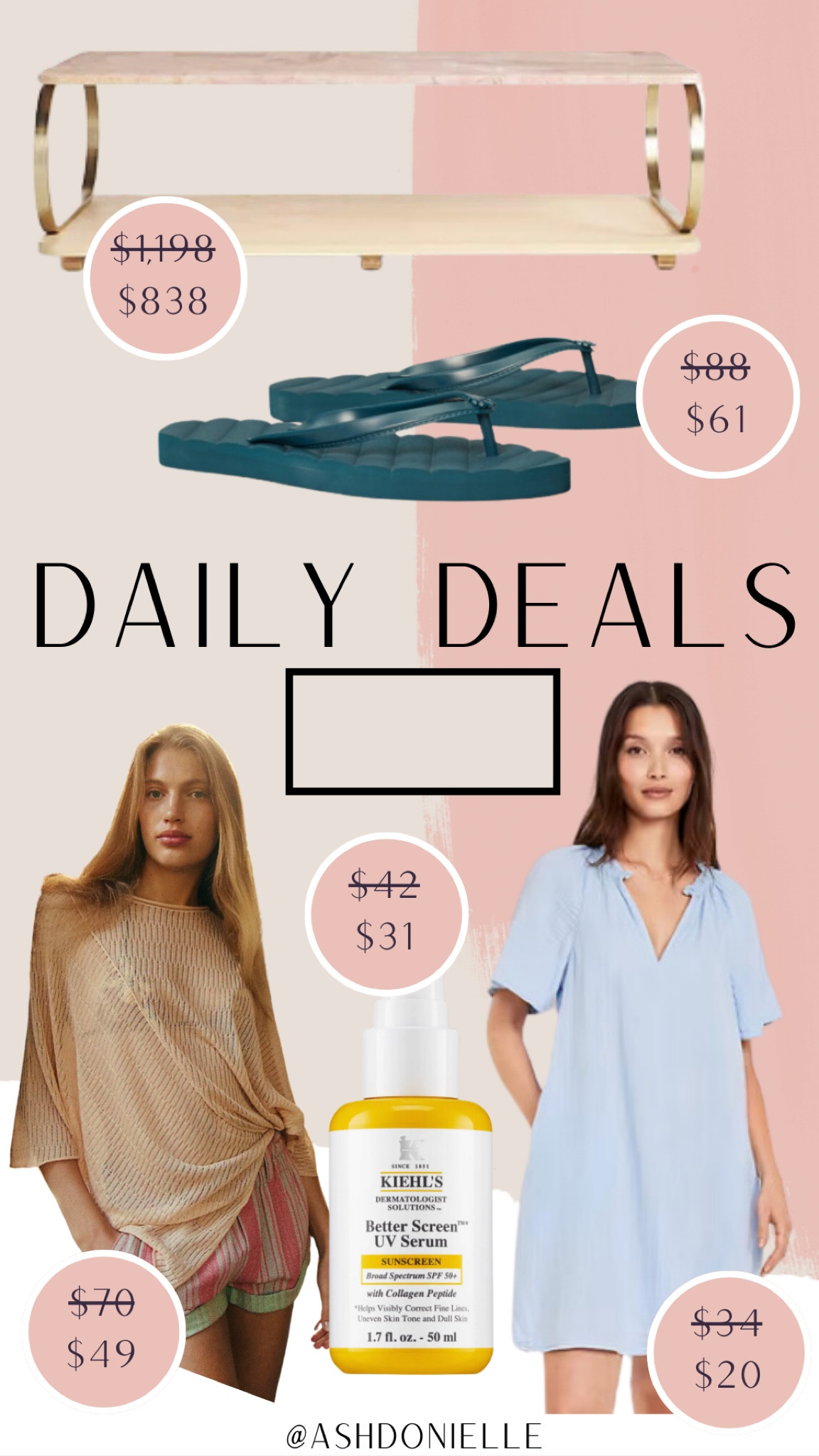 Daily deals - daily discounts - old navy sale - anthropologie table on sale - Nordstrom sale - spring beauty - beauty sales - designer shoes on sale - free people on sale 

#LTKsalealert #LTKSeasonal #LTKstyletip
