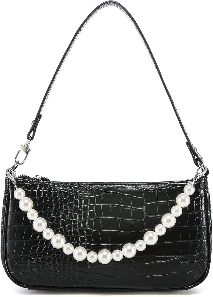 Small Purse for Women, Retro Classic Tote HandBag Shoulder Bags Clutch Purse | Amazon (US)