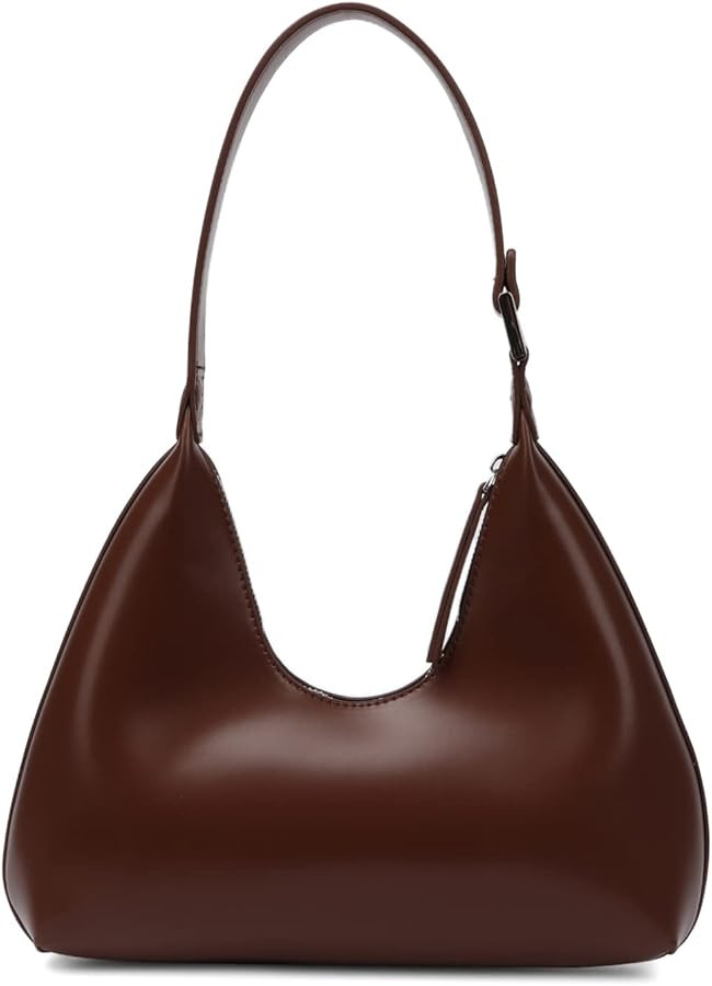 Shoulder Bag for Women Small Purses Hobo Bag Vegan Leather Trendy Handbag | Amazon (US)