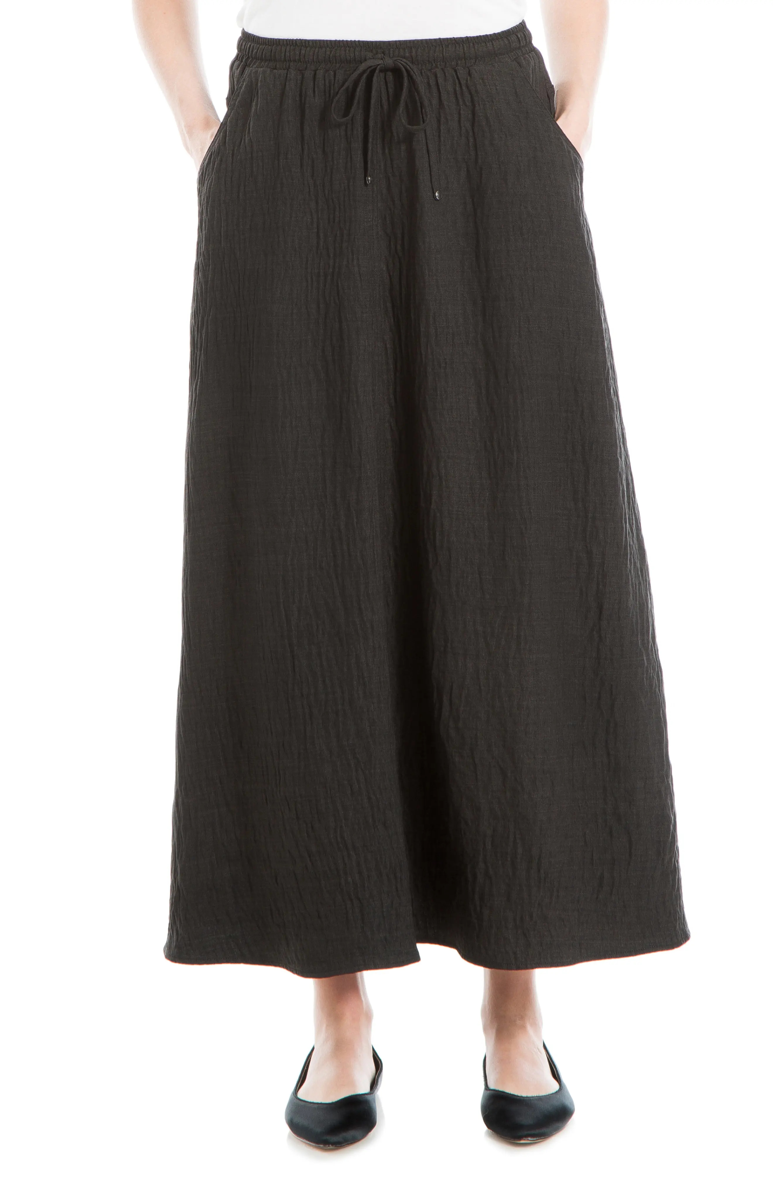 MAX STUDIO Textured Crop Maxi Skirt (Women) | Nordstromrack | Nordstrom Rack