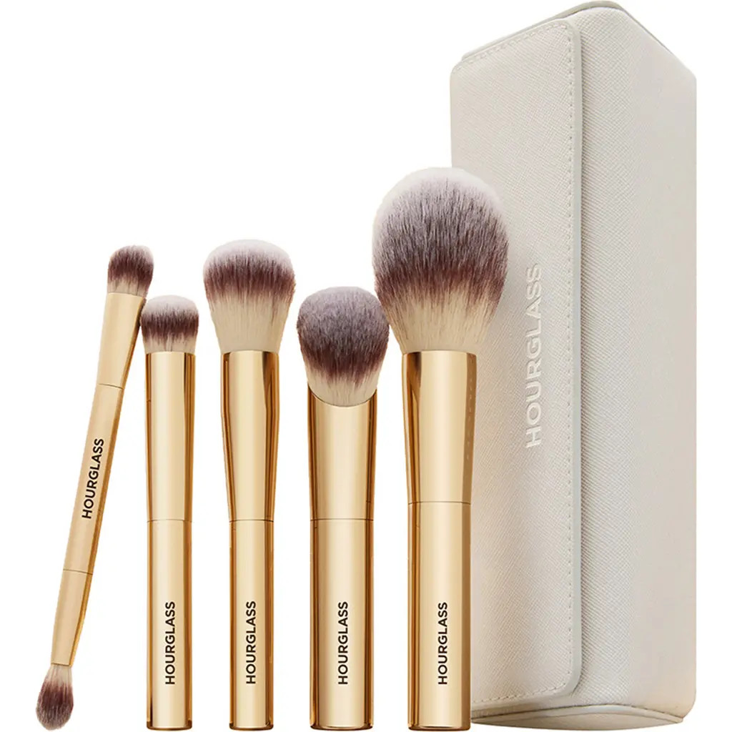 HOURGLASS Face & Eye Travel Brush Set in Unshaded at Nordstrom | Nordstrom